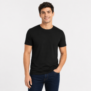 Camiseta Masculina Slim 100% Algodão Fio 30.1 para DTF