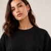 Camiseta Oversized Feminina Lisa 100% Algodao Menegotti Camiseta Oversized Feminina Lisa 100% Algodao Menegotti