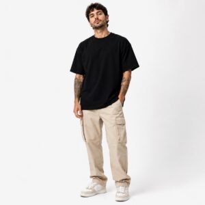 Camiseta Oversized Masculina Lisa 100% Algodão Menegotti